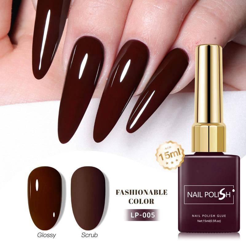 High Pigment Square Gel Nail Polish Multicolor Set Quick Dry UV LED Soak Off Long Lasting Manicure