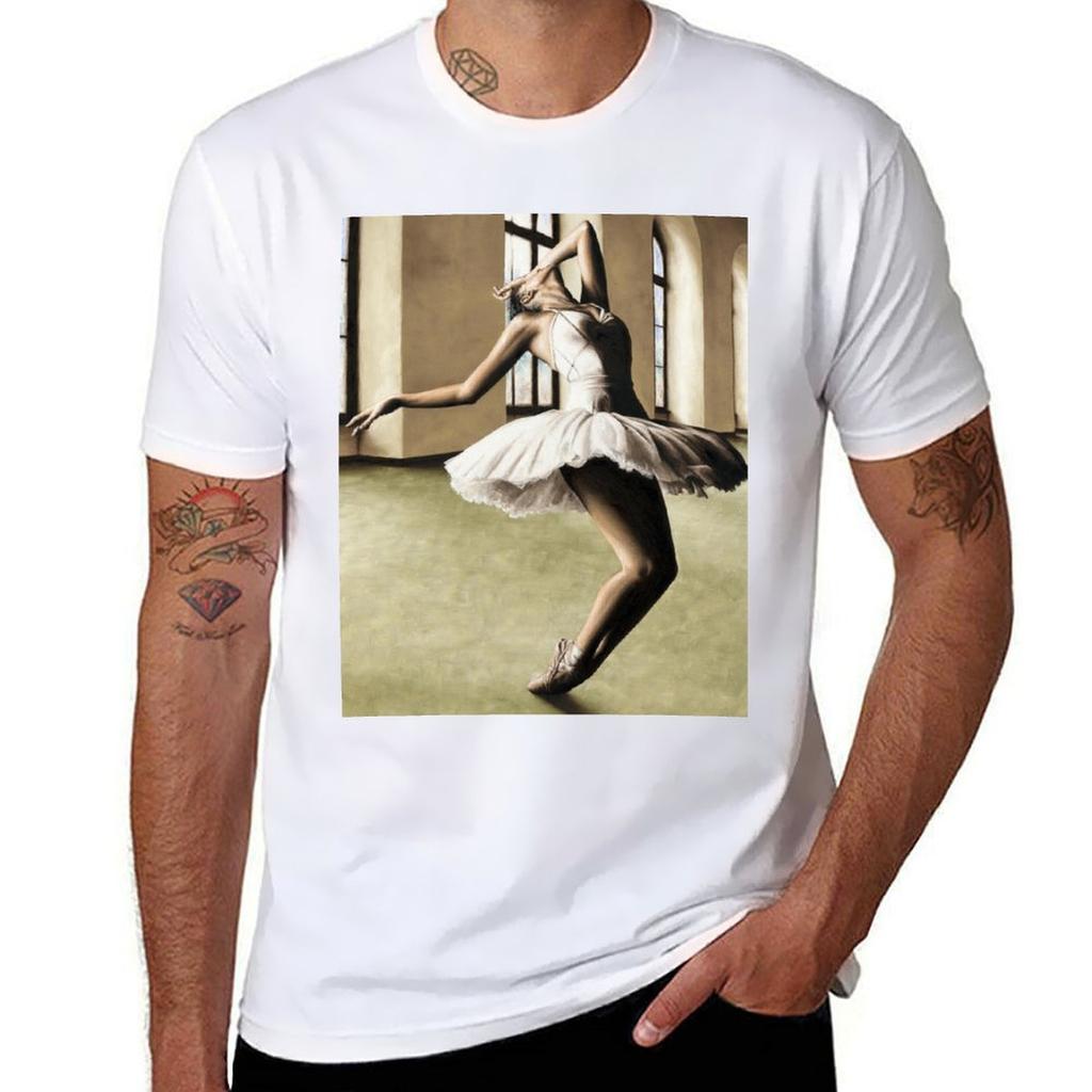 Halcyon Ballerina TShirt PerforUnisexce Workout Short Sleeve Tee