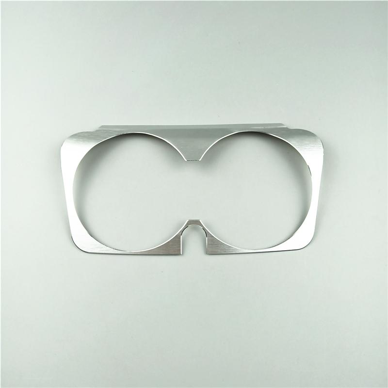 Car Console Water Cup Holder Frame Decoration Cover Trim Interior Sticker For Mercedes Benz C E Class W205 W213 GLC X253 2016-18