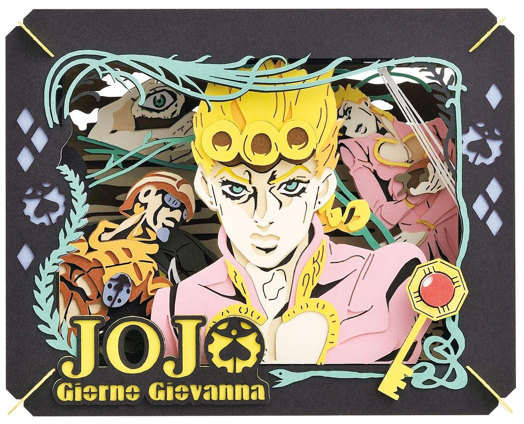 Ensky JoJo's Bizarre Adventure PT-156 Giorno Giovanna Approximately H100 X W80 X D42mm Paper