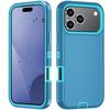 Armor Shockproof Defender Phone Case For iphone 11 12 13 14 15 16 17 Pro Max X XS XR XSMAX 16E 17AIR Hard PC+TPU Back Cover