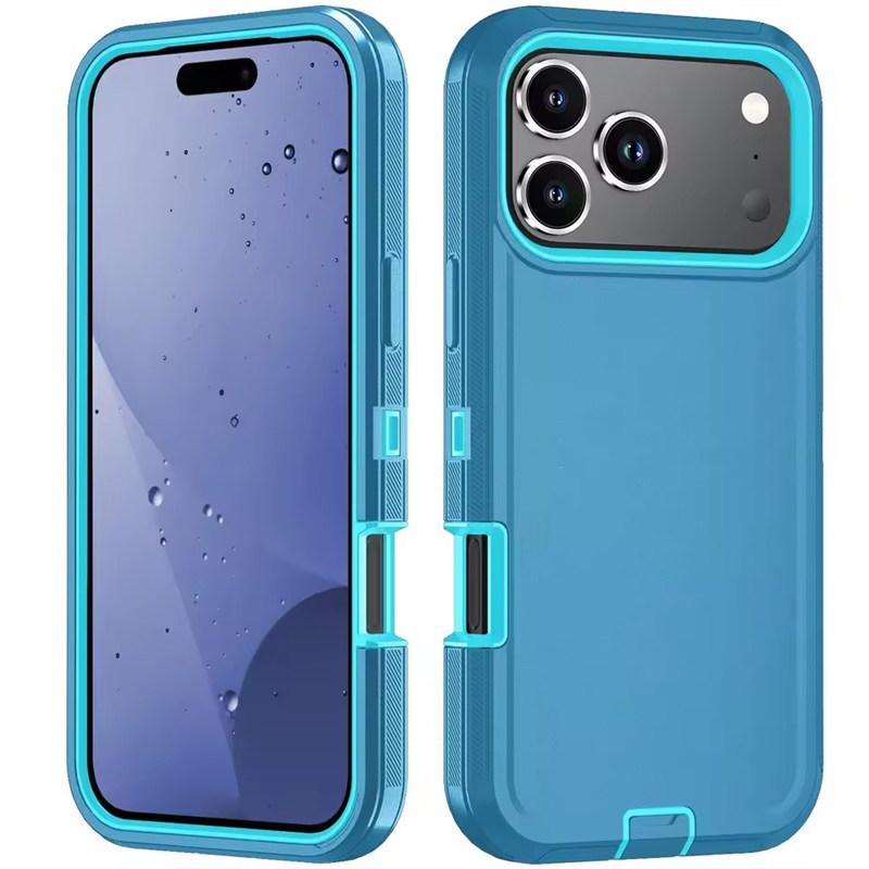 Armor Shockproof Defender Phone Case For iphone 11 12 13 14 15 16 17 Pro Max X XS XR XSMAX 16E 17AIR Hard PC+TPU Back Cover