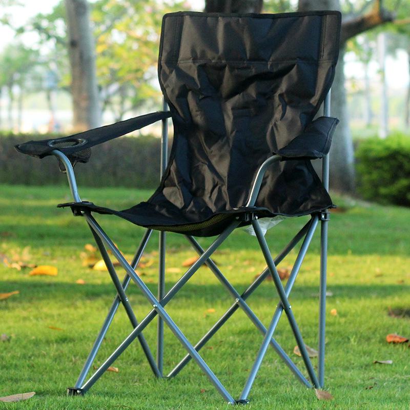 Portable Outdoor Folding Fishing Chair with Backrest