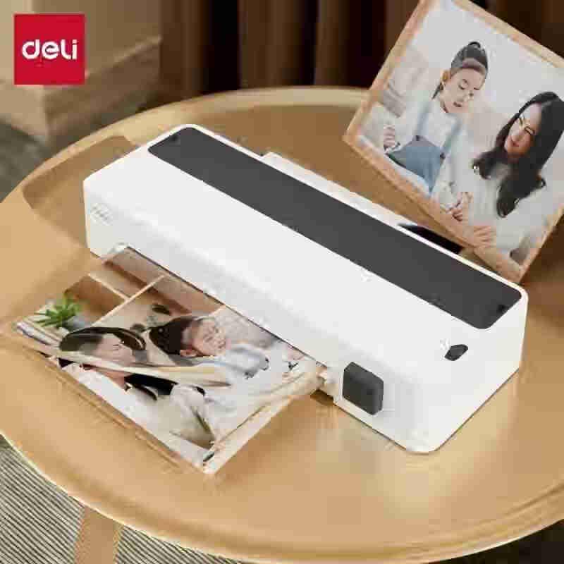 Deli A4 Hot Laminator & Trimmer with Punch