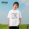 JEEP Children's Breathable Cartoon Short Sleeve T-Shirt