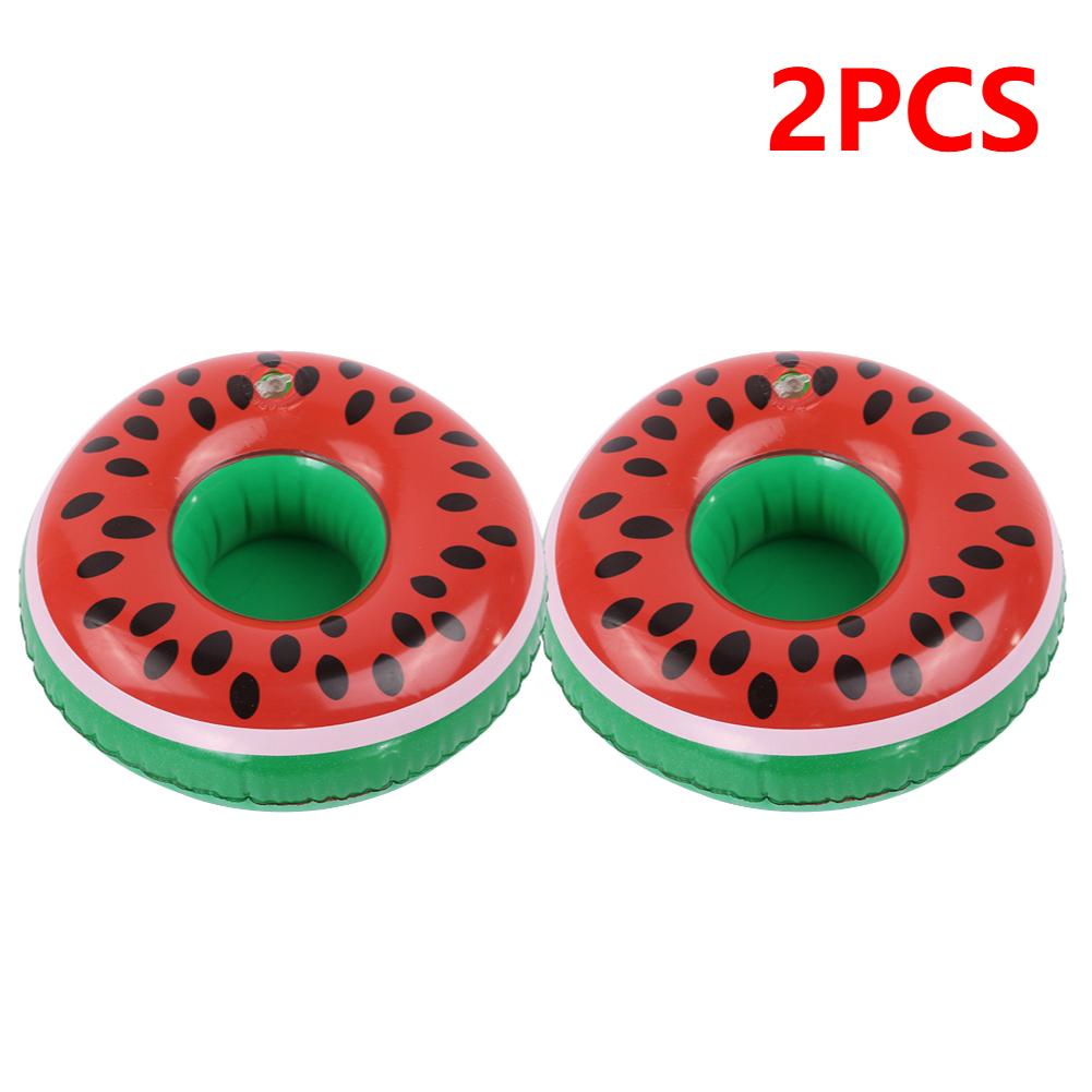 Nafukovací držák na pohár plovoucí nafukovací podtácky na nápoje z kokosového stromu Flamingo Unicorn držák na pití do bazénu plovák