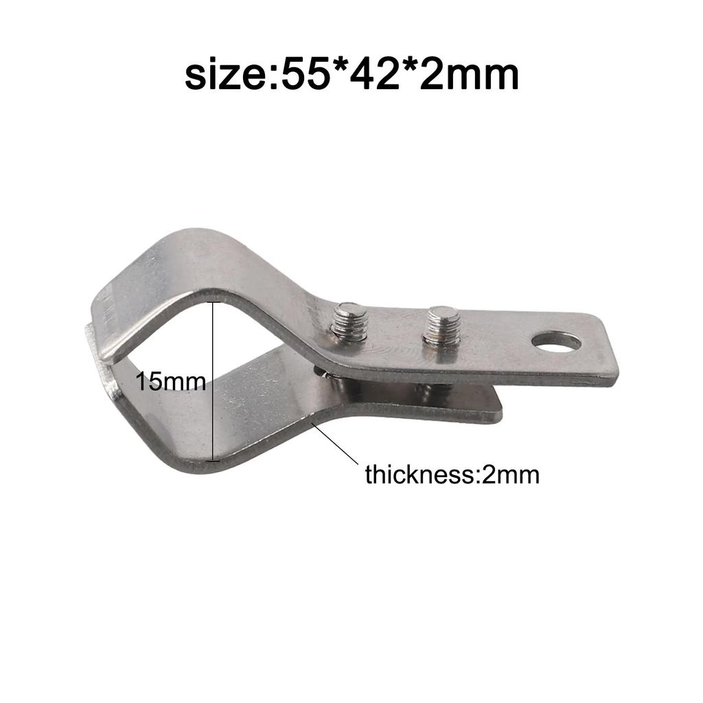 Simplify Your Outdoor Shade Setup With This Ten Pack Of Flexible And Reliable SS304 Stainless Steel Adjusting Clips