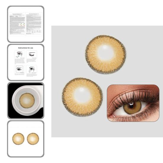 Chic Safe Long Lifespan HEMA Beauty Cosmetics Contact Lenses for Girls