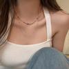 Colorful Double-Layer Beaded Necklace - Women's Luxury Clavicle Choker Accessories
