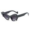 New Cat Eye Sunglasses, Personalized Ins Animal Horse Elements Hip Hop Funny Fashion Gift Sunglasses