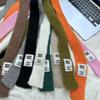 Korean Style Neck Tie Slim Neckerchief Sweet Y2K Knitted Long Scarves  Winter/Autumn