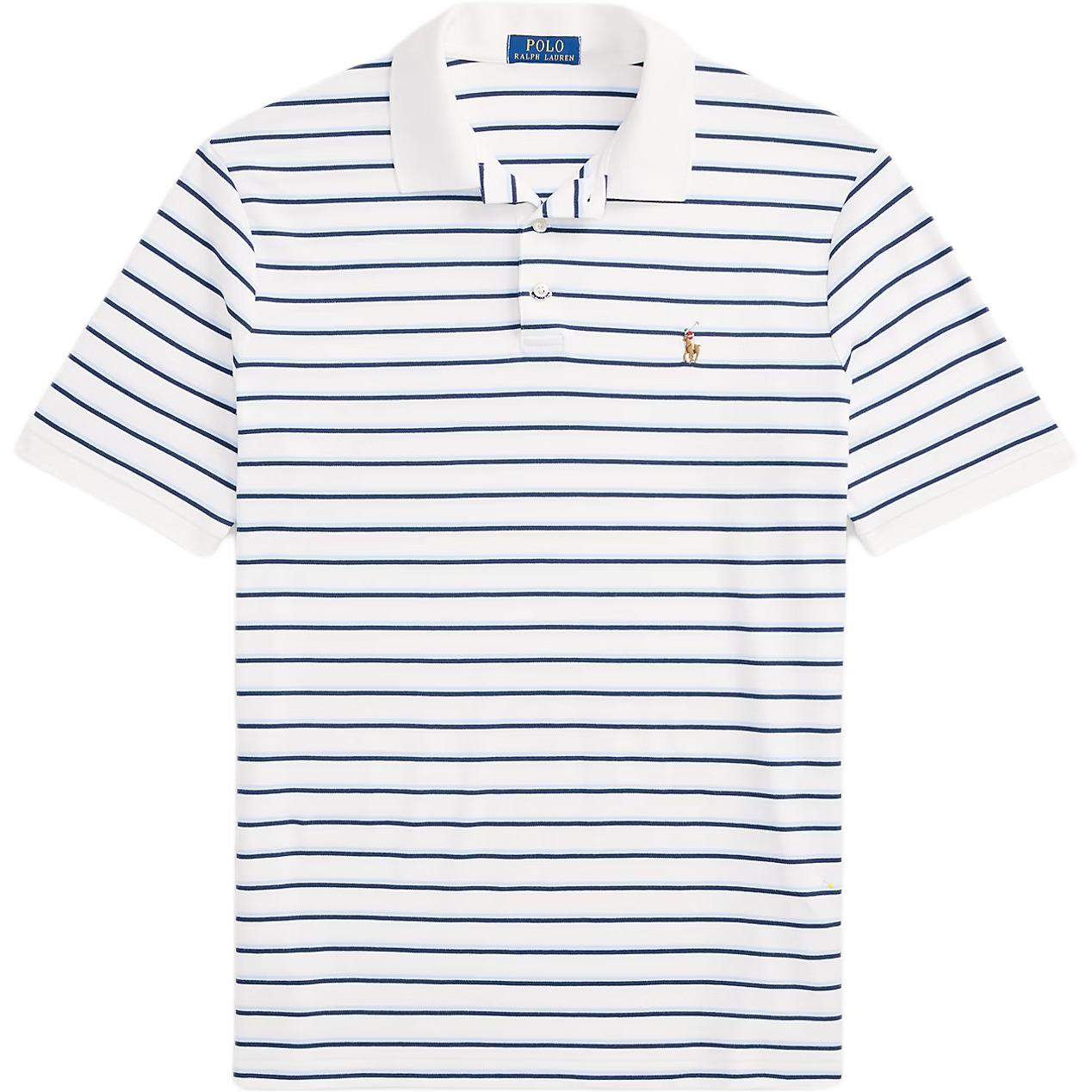 

Polo Ralph Lauren Loose Fit Animal Pattern Striped Polo Shirt Men tops 710869588-004 XXL