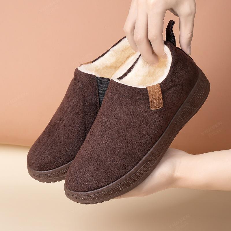 Warm Cotton Shoes Winter Snow Boots Simple Wool Shoes