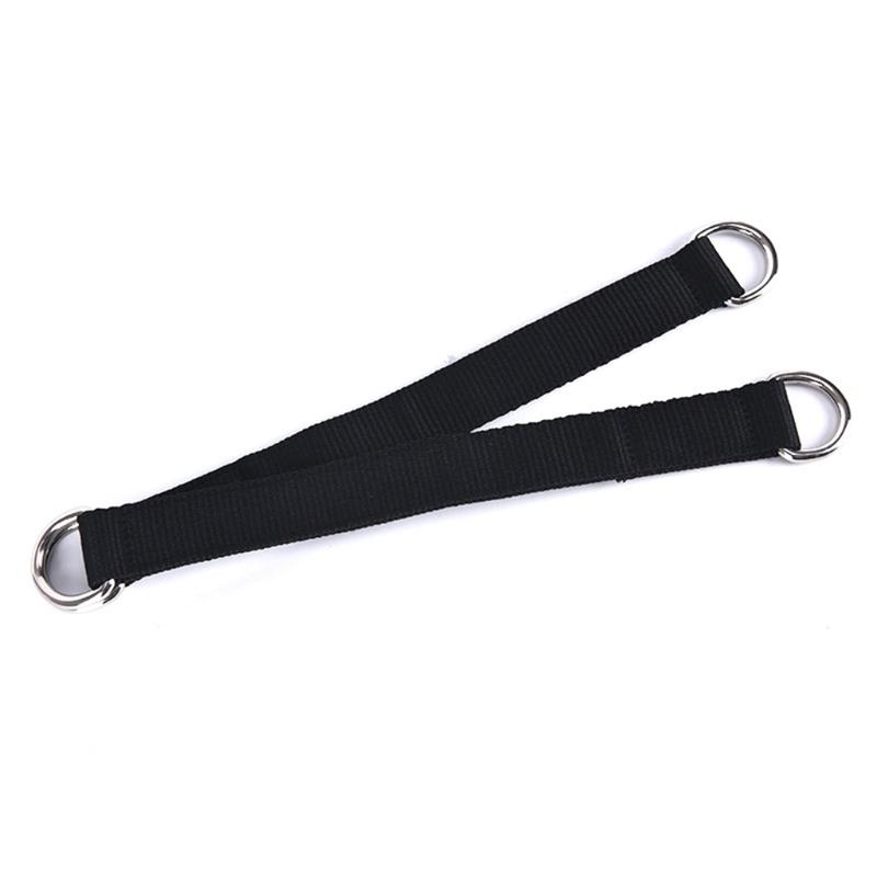 Fitness Equipment Hanging Sandbag Pull Up Rope Belt Multifunction Fitness Equipment Hook Ring Hanging Belt With Hook