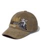 1993STUDIO Angel Corduroy Ball Cap_Dark Beige