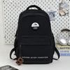Schoolbag Schoolbag Female Ins Style Korean Version of Junior High School Students Backpack Simple Large Capacity Middle School Students
