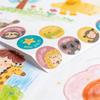 500pcs/1Roll Cute animal stickers, wholesale stickers, non drying stickers, handmade decorative stickers,gift packaging stickers