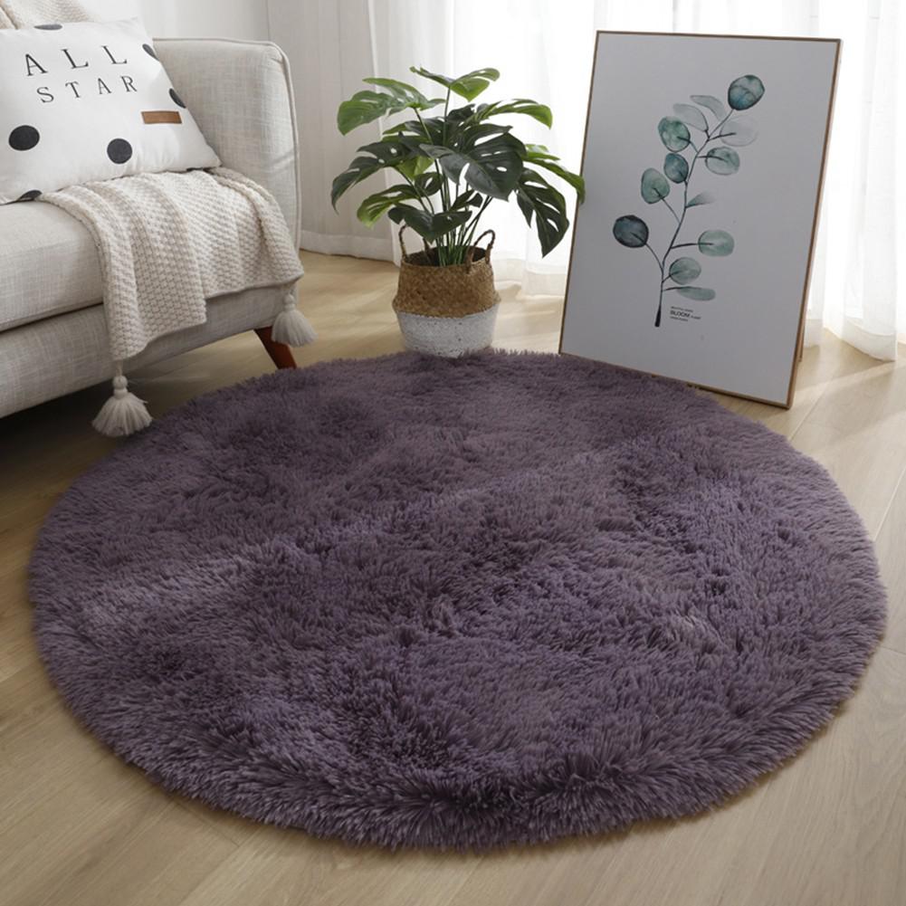 Carpet Plush Round Round Shaggy Silk Wool Sofa Blanket