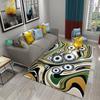 Colorful Marbling Carpet for Bedroom Bathroom Living Room Entryway Rug Non-Slip Rug Floor Carpet Kitchen Entry Rug Home Decor