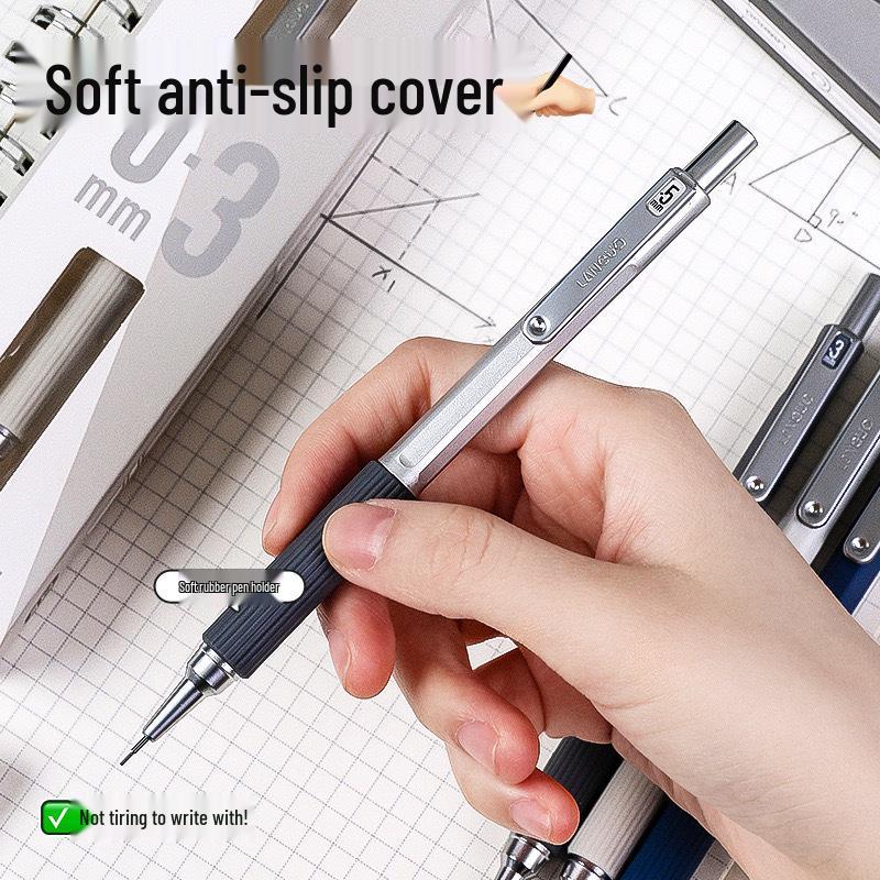 Blue Fruit Professional Drafting Mechanical Pencil, 0.3/0.5/0.7mm, 2B HB for Sketching & Students