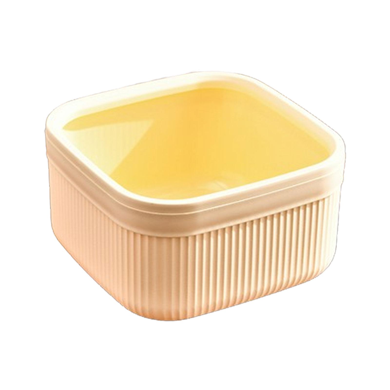 

Mini Trash Can Portable Press Type Waste Bin Multipurpose Desk Trash Bin for Living Room Home Bedroom Beside Office Kitchen жовтий