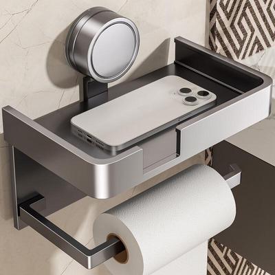 Baihan Toilettenpapierhalter mit Saugnapf und Haken