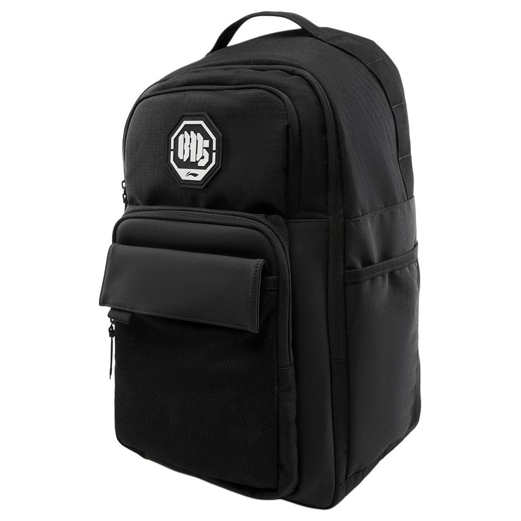 New LiNing BadFive Polyester Backpack Regular Unisex Basic Black ABSV227-1