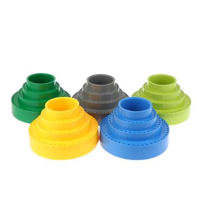 Rotary Round Shape Drill Bit Storage Case Tool Bit Holder 360°Rotating Box Grinding Tool Tip Stand Screwdriver Bit Holder