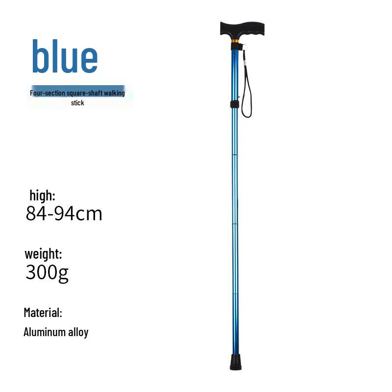 Maple Aluminum Folding Walking Cane