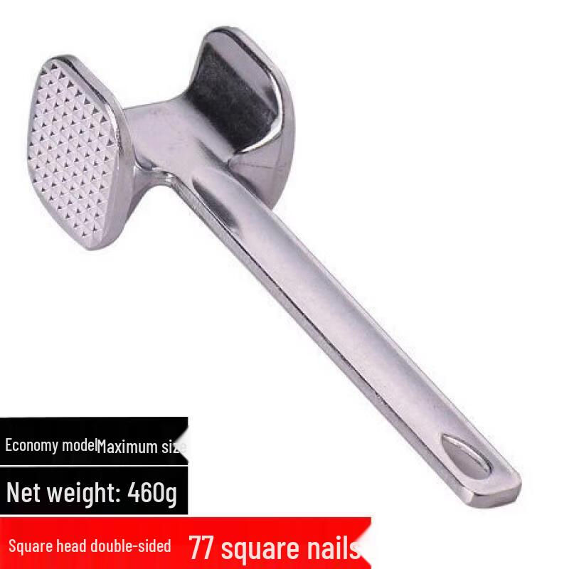 Double-Sided Meat Tenderizer Hammer