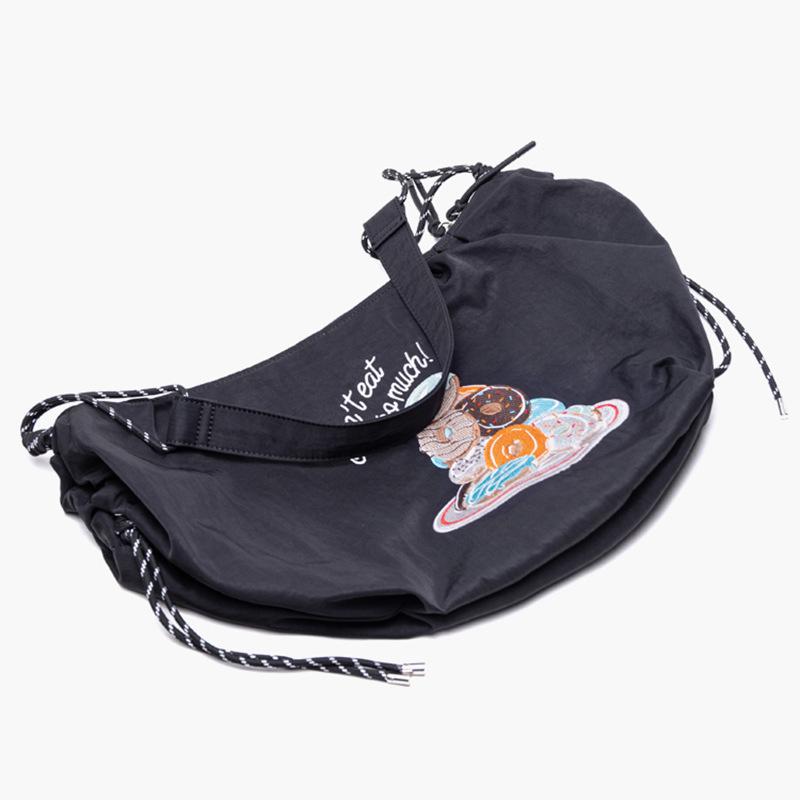 

Новая женская сумка-мессенджер большой вместимости, женская наплечная сумка чёрный