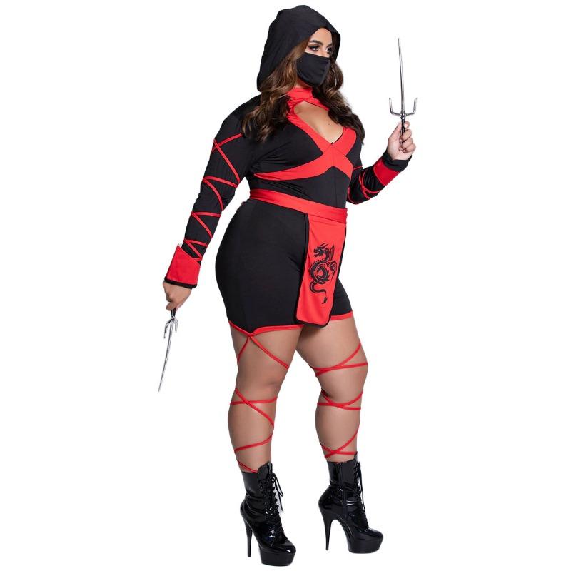 S-XXL Ninja costumes plus size Halloween costume, Naruto, cosplay samurai