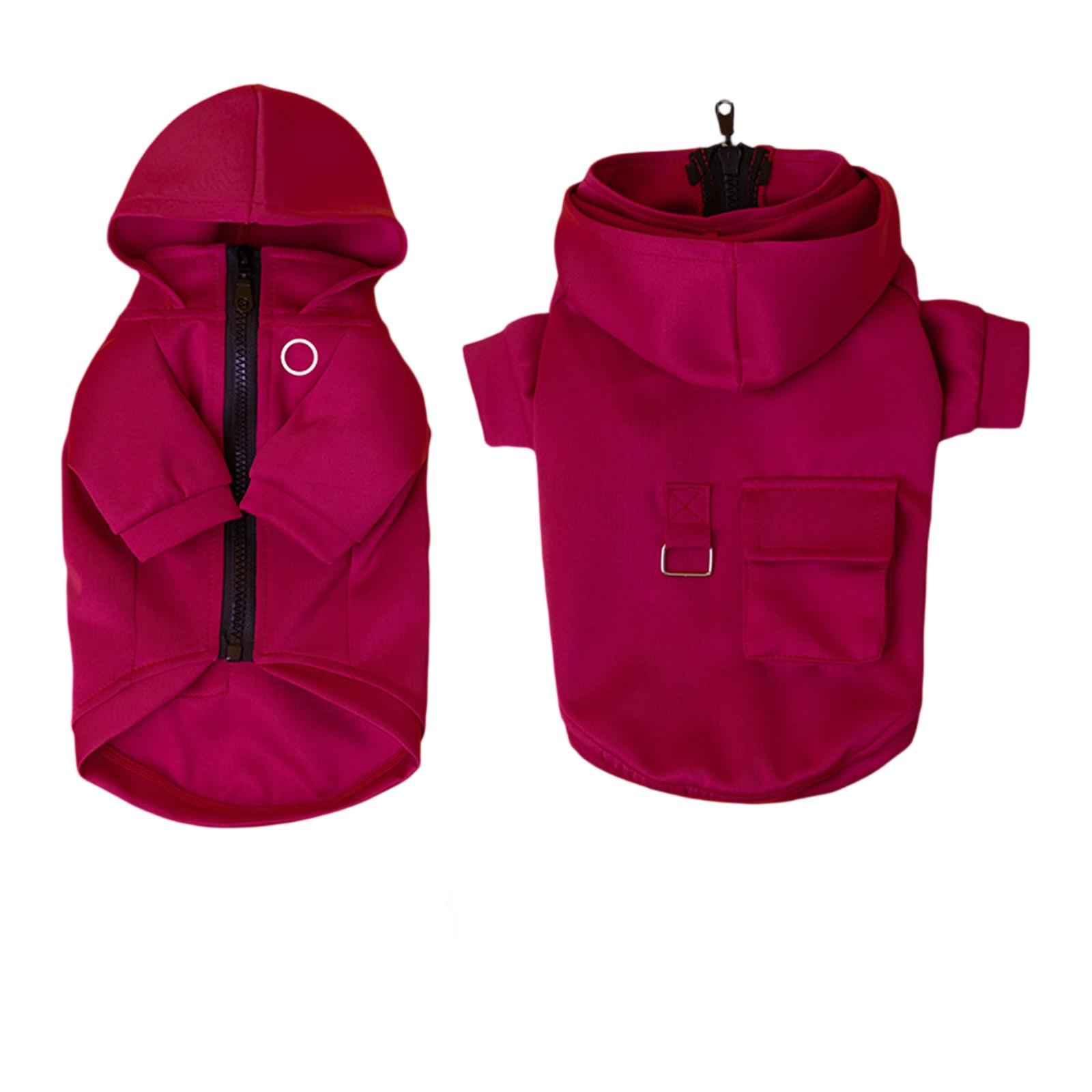 

Одежда для собак Мягкая одежда с капюшоном для маленьких, средних, больших собак и кошек XXXXXXXL розовый