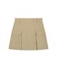 Chuku Chu Cbess-Sk003W Pocket Back Pleated Skirt