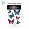 Waterproof 3D Colorful Butterfly Tattoo Sticker - High-End Fashion Tattoos