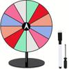 Desktop Prize Turn Plate Fortune Wheel Spinnings Game Lucky Draws Rotating wheels Erasable Fortune Wheel