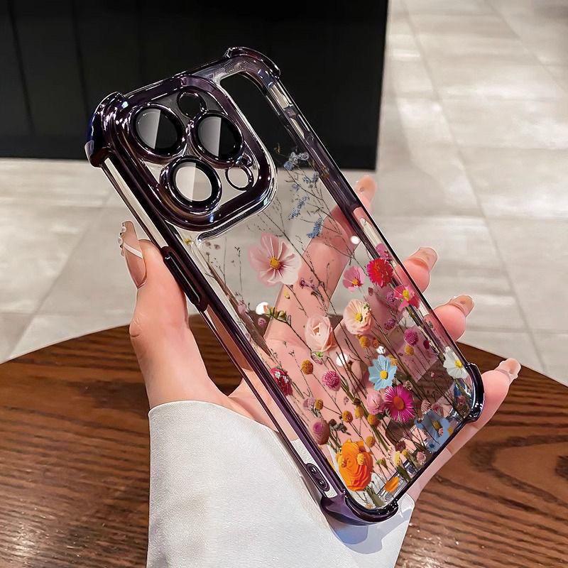 Night White Rose Flower Case For Huawei Honor 600 400 Pro Magic 7 Lite X5C X6D X7D X8D X9D X8C X8B X8A X7A X6C X9B X5B X6A X9A