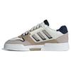 Adidas Originals Drop Step 2.0 Low Fashion Casual Durable Breathable Low-Top Skate Shoes Unisex Sneakers White Brown IG4334