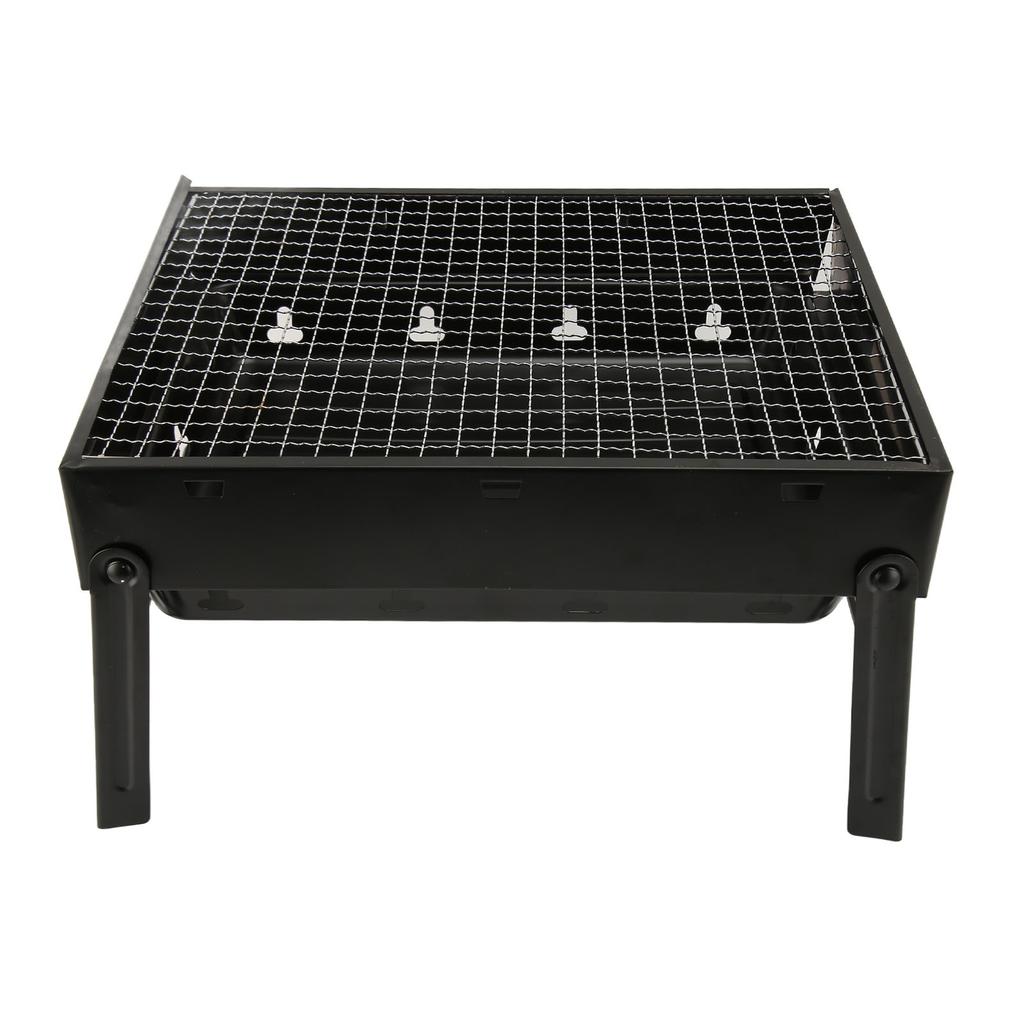 Faltbarer Grill Hochtemperaturbeständig Outdoor BBQ Holzkohleofen für Camping Kleine Größe