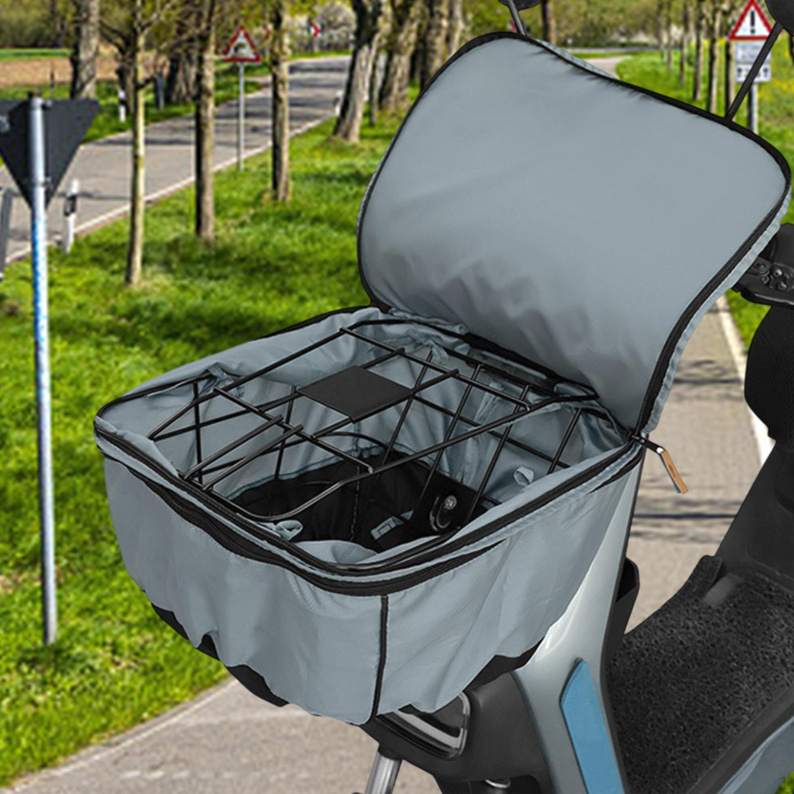 

Чехол для корзины для велосипеда, защита от пыли и дождя для мужчин и мотоциклов Light Blue