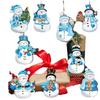 Wooden Snowman Christmas Tree Hanging Decoration