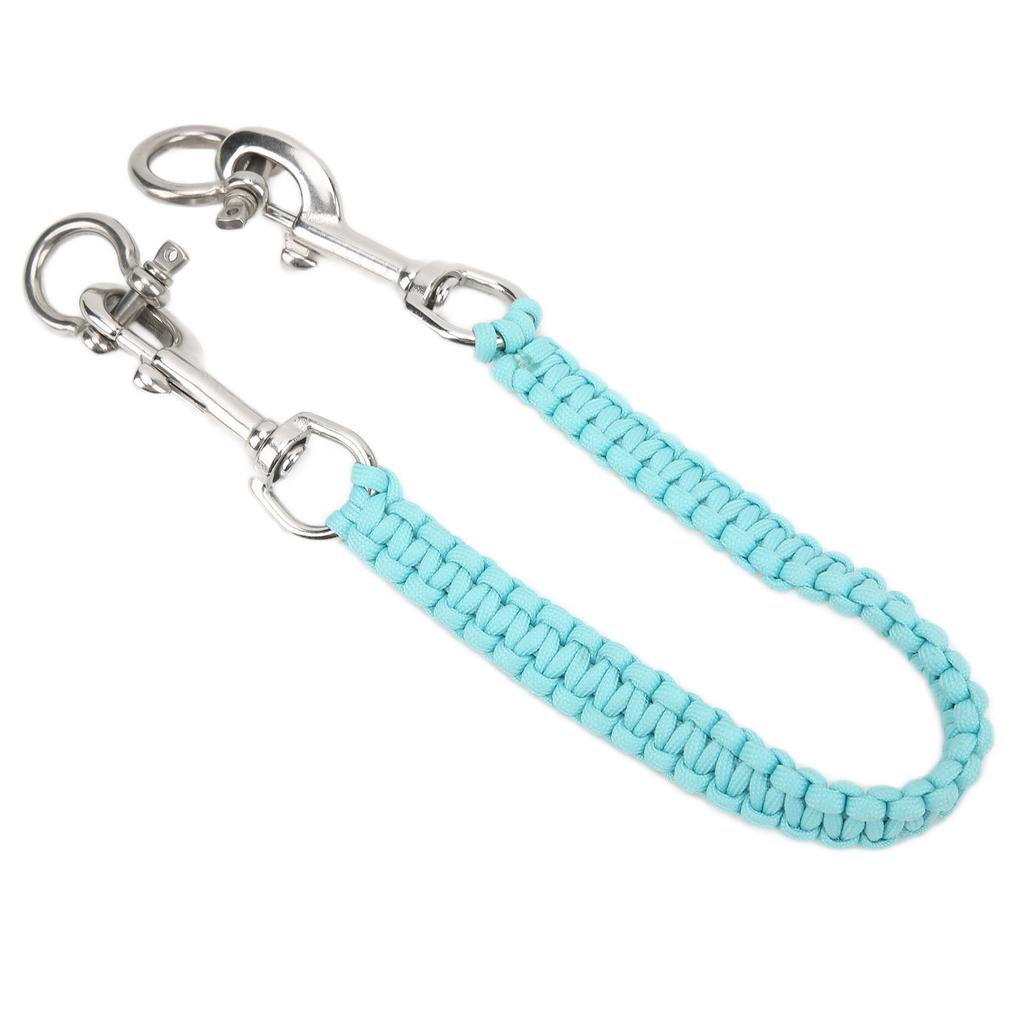 Diving Camera Handle Rope Noctilucence Strong Rustproof Anticorrosion Underwater Camera Carry LanyardBlue