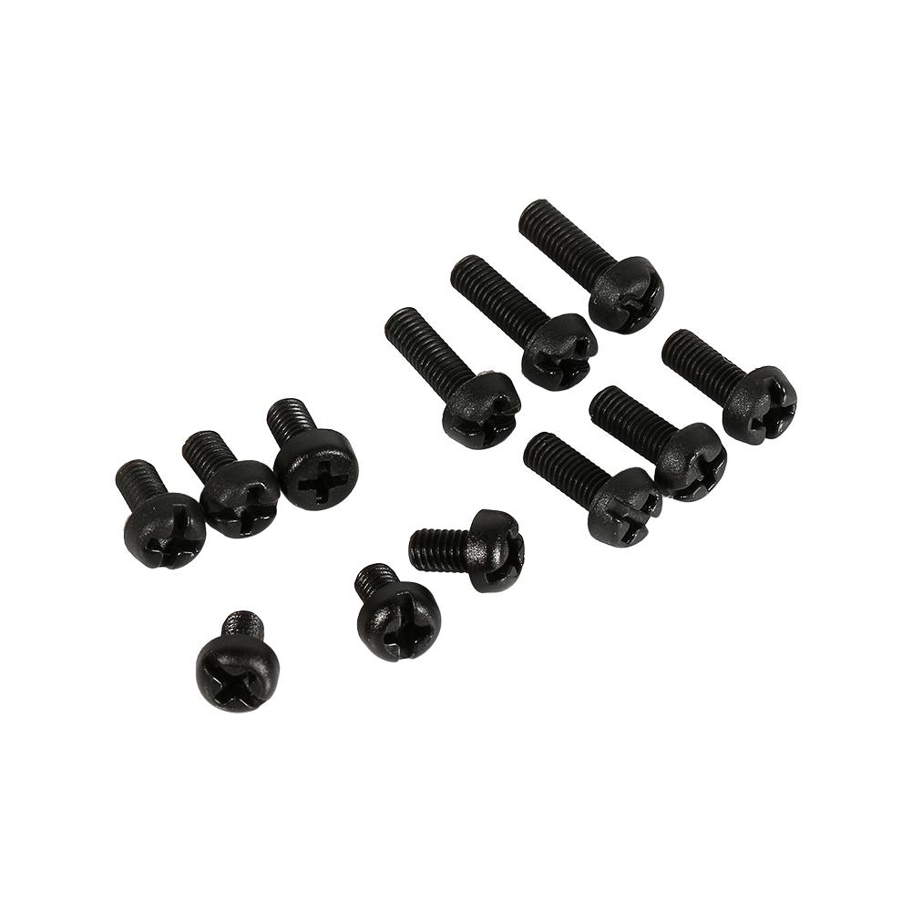 100pcs M2 M3 M4 Plastic Nylon Hex Male Female Female Spacer Round Head Screw Nut