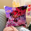 C-Charlie H-Hazbin Pillow Covers Cartoon Sofa Decorative Home Double-sided Printing Short Plush Cute Cushion Cover