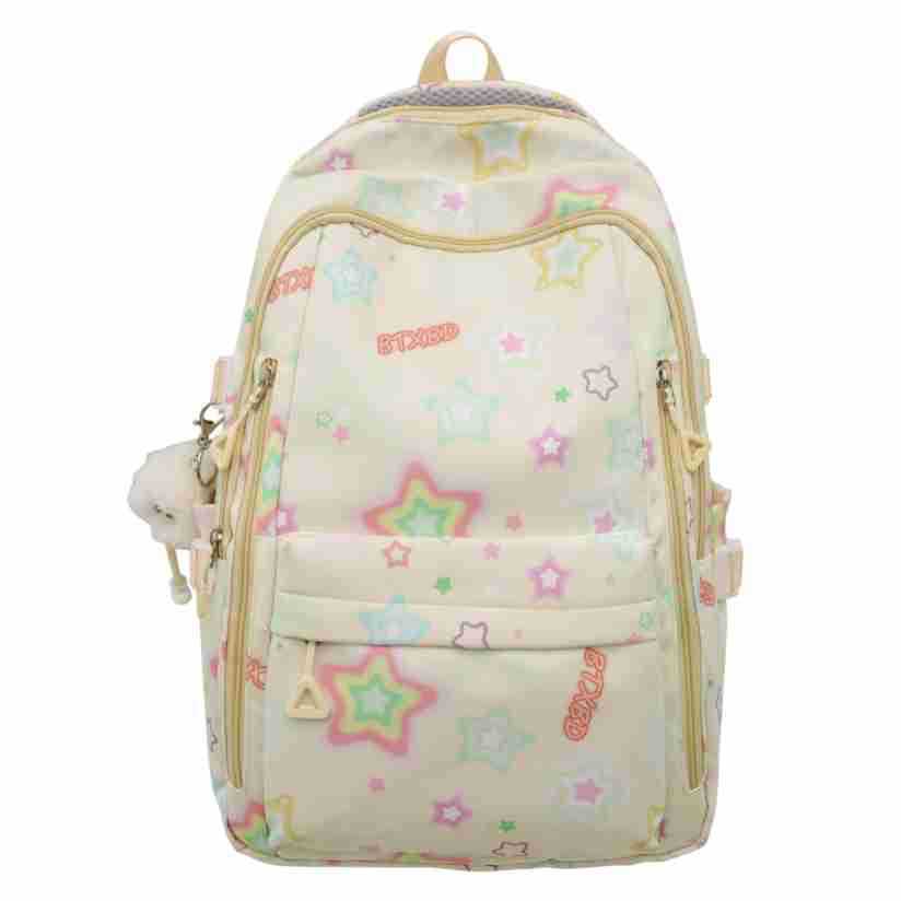 Schoolbag Children Elementary School Girls High Value Ins Large Capacity High School Printed Backpack
