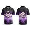 Men's Halloween Printed Short Sleeve T-Shirt for Casual Daily Wear