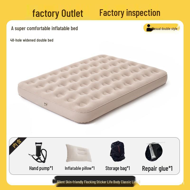 Portable Automatic Inflatable Air Mattress and Tent Sleeping Pad