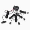 Car Auto Parking LED Parking Radar With 4 Parking Sensors Backup Car Parking Radar Monitor Detector System Backlight Display