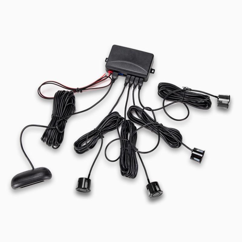 Car Auto Parking LED Parking Radar With 4 Parking Sensors Backup Car Parking Radar Monitor Detector System Backlight Display