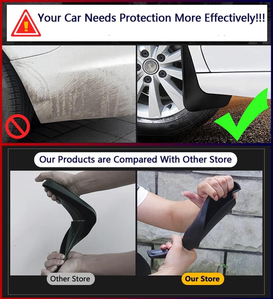 Car Mud Flaps Kit for Accord 10th Gen 2018-2025 Front Rear 4PC Mudguard Accessories